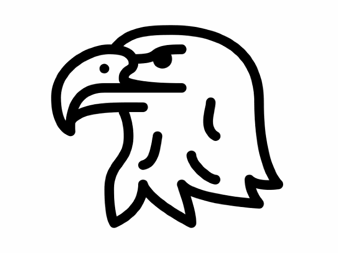 Pictogramme d'aigle
